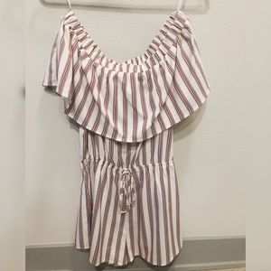 Forever 21 Off-the-Shoulder Romper
